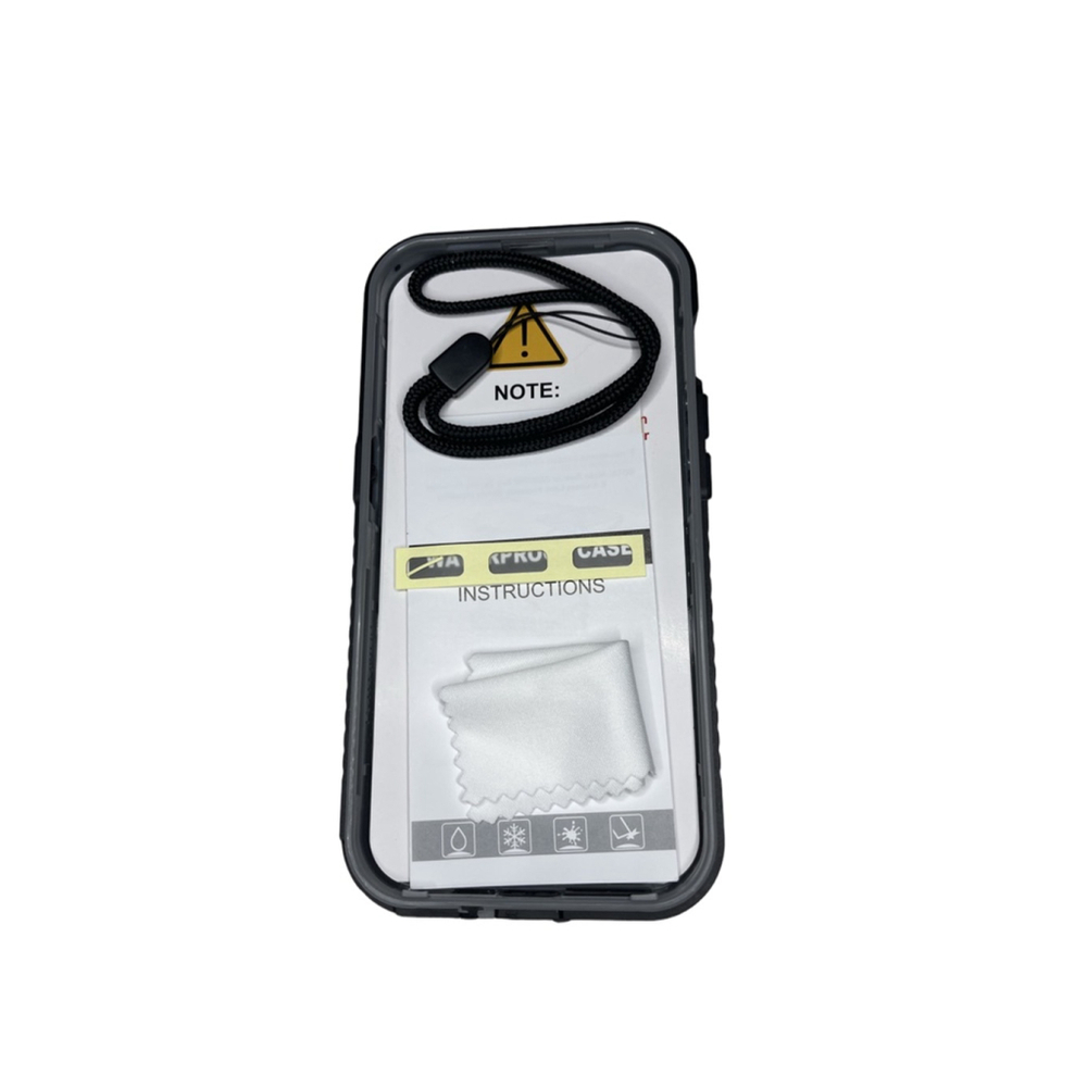 iPhone 14 Pro Case Black FS Military STD Drop Tested - Picture 5 of 9